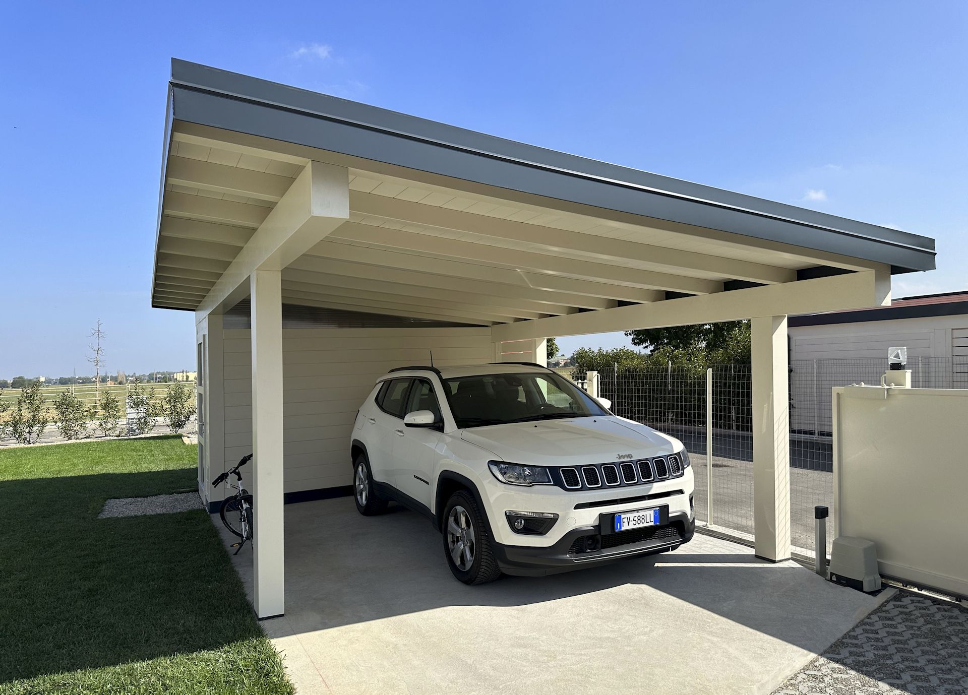 Carport e posti auto